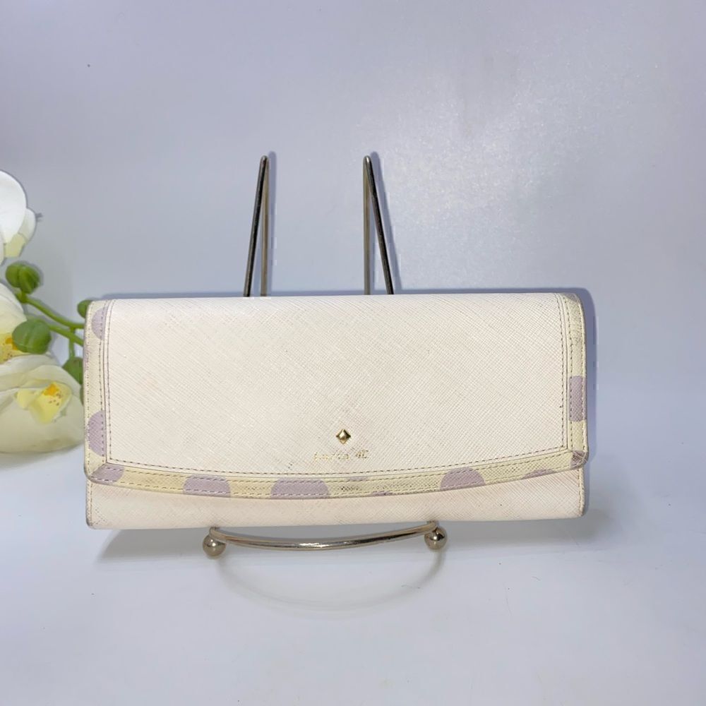 Luria 4C Leather Long Clutch Wallet
